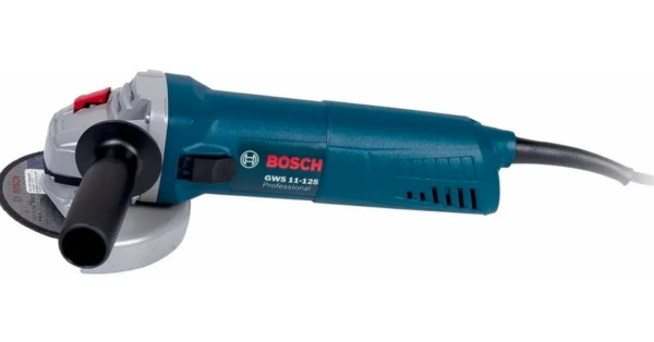 Miniesmeriladora Angular Bosch Professional Gws 11-125 Color Azul 1100w 127v