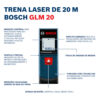 Medidor Láser Bosch GLM 20 alcance 20m