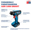 Taladro Atornillador Inalámbrico Bosch GSR 1000 Smart con kit