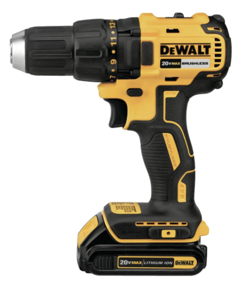 TALADRO 20V BRUSHLESS DCD791D2B3