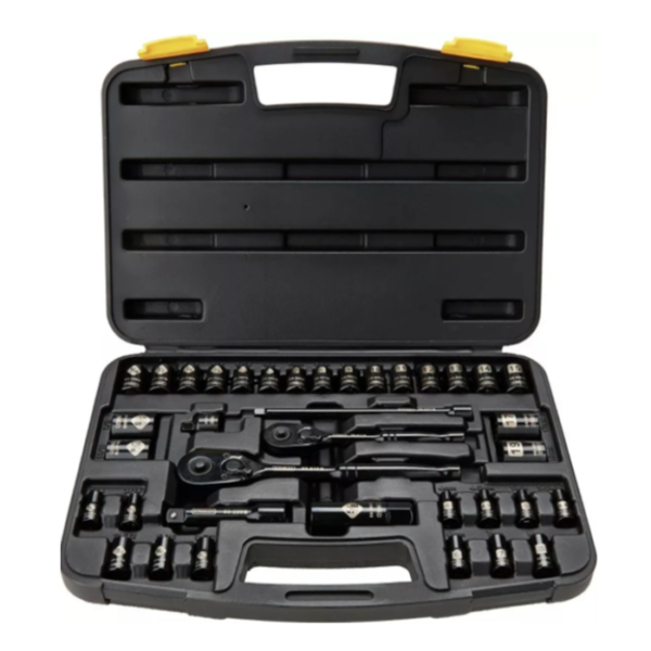Autocle Juego Herramientas 37 Pc Cromo Negro 87320 Stanley