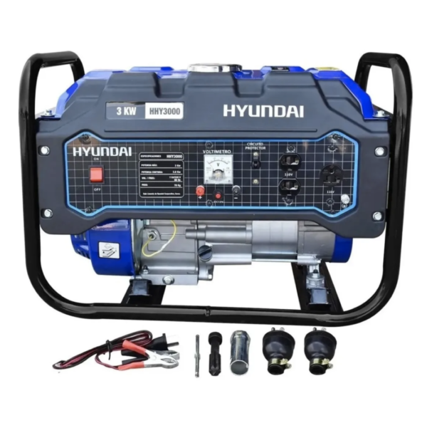 Generador Planta De Luz Hyundai 3,000w 110/220v 7.5hp HHY3000