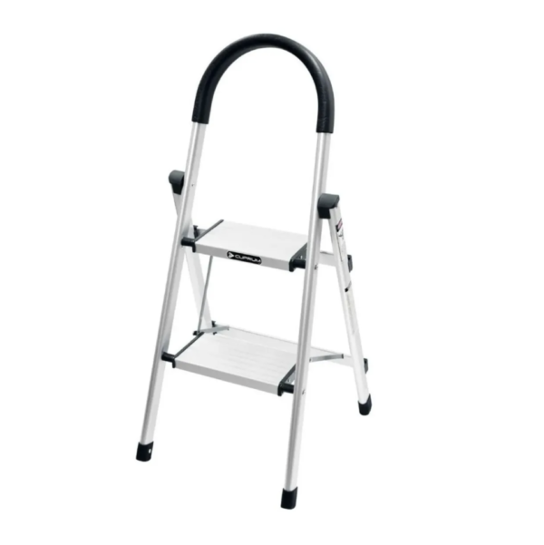 Escalera De Aluminio Tipo Taburete Marca Cuprum C226302