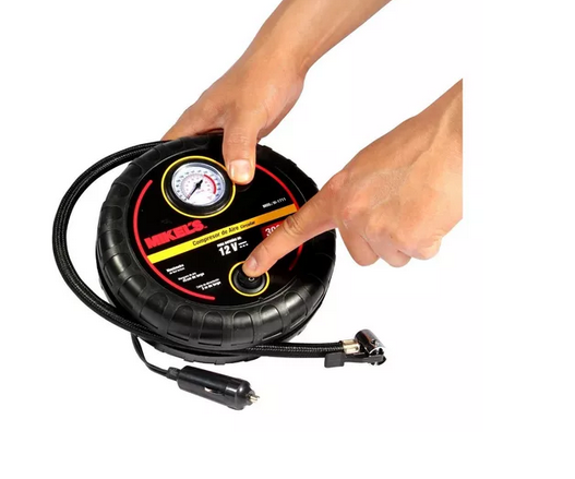 Compresor De Aire Circular Mikels 250 Psi Ultra Ligero Color Negro Ferretería La Libra 9175