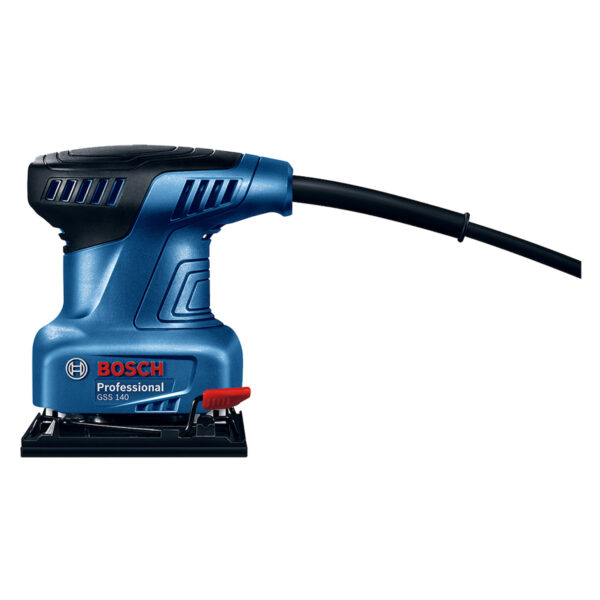 Lijadora Orbital de Palma Bosch GSS 140 220W 127V con 3 lijas