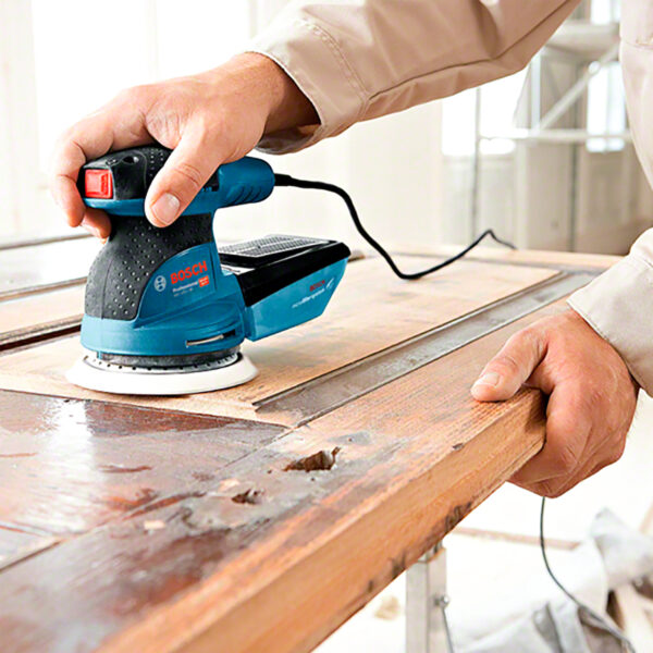 Lijadora excéntrica Bosch GEX 125-1 AE 250W 127V disco de lija