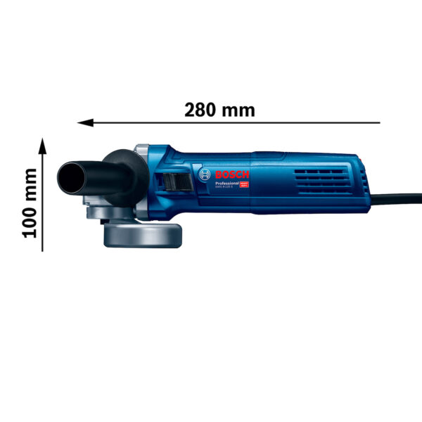 Mini esmeril Angular Bosch GWS 9-125 S de 5" 900W 127V