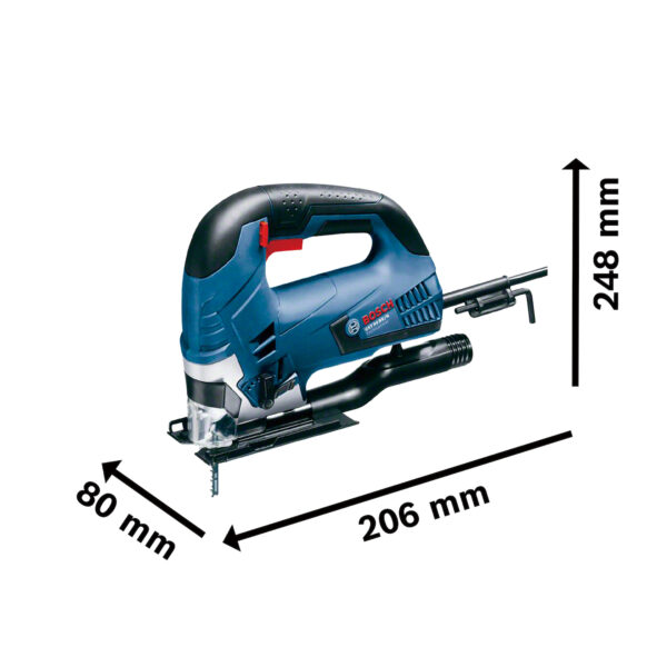 Sierra caladora Bosch GST 90 BE 650W 1 hoja T144D y maletín