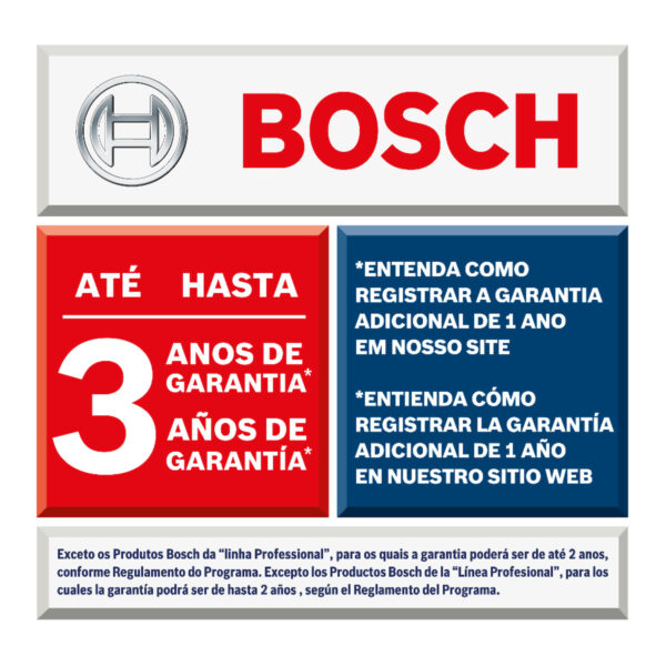 Pistola De Calor 1800 W 3 Vel. Ghg 180 Bosch 194d0g0