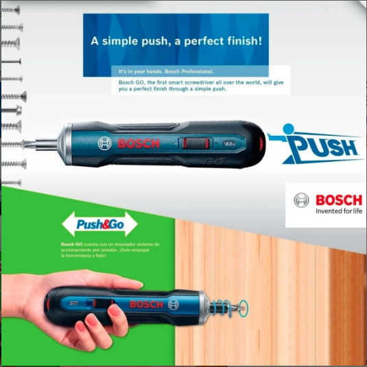 Atornillador Inalámbrico De 3.6v Bosch Go 19H20E0
