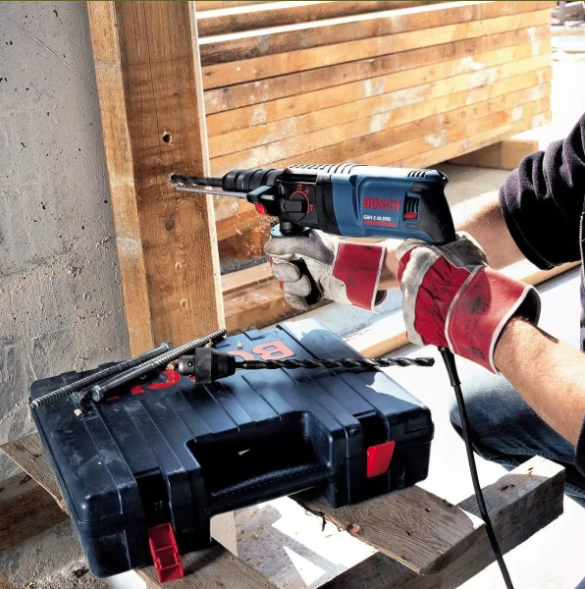 Martillo Perforador Sds Bosch Gbh 2-26 3 Modos Color Turquesa