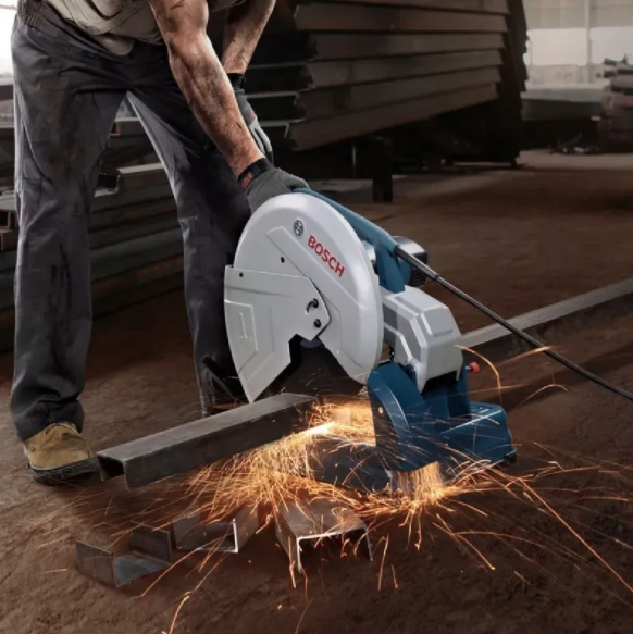 Sierra Circular Cortadora De Metales 2,400 W Gco 14-24 Bosch Frecuencia 60 Hz