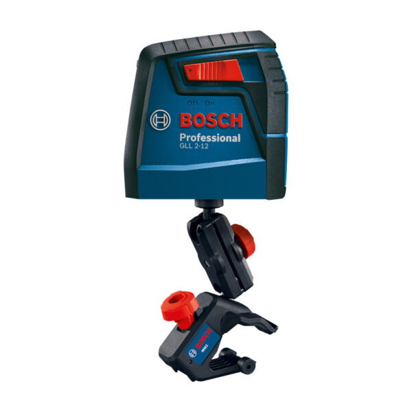 Nivel Láser Bosch GLL 2-12 alcance 12m con soporte