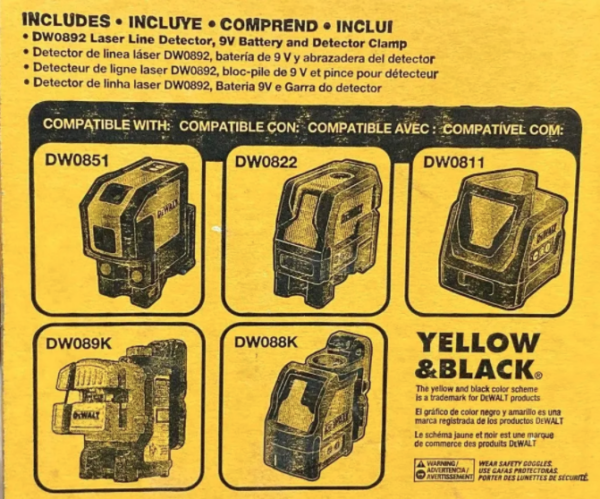 LASER DETEC LINEAS DW0892