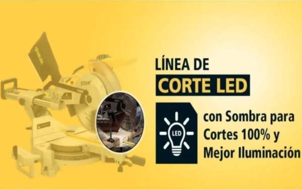 SIERRA INGLETE TELESCOPICA 10" 1800W SM18B3