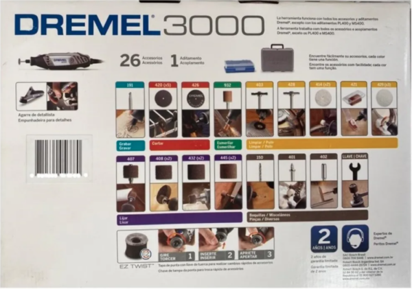 MULTIPRO C/26 ACCESORIOS 3000PF