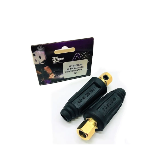 BORNE MACHO 1/2" C/2 PZAS. AXTBORNE12