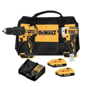 Combo 20v 2amp Brushless Roto-impacto Dck223d2-b3 Dewalt DCK223D2B3