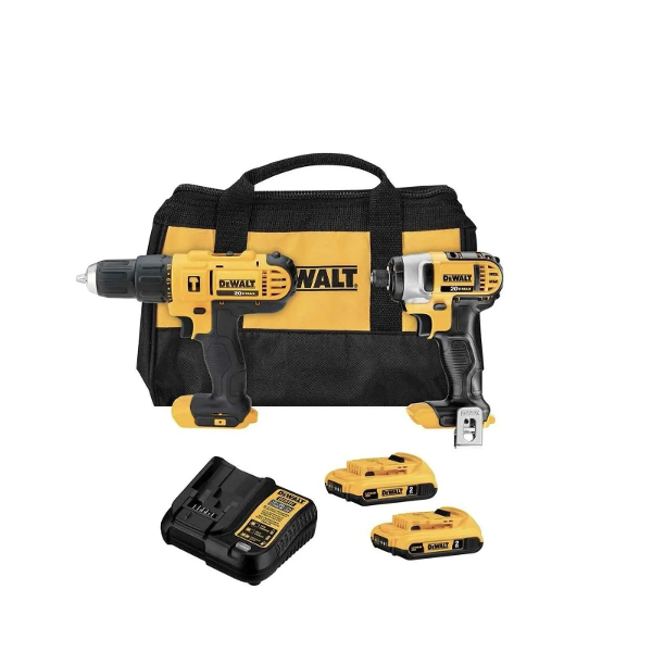 COMBO ROTO+LLAVE IMPACTO 20V DCK222D2B3