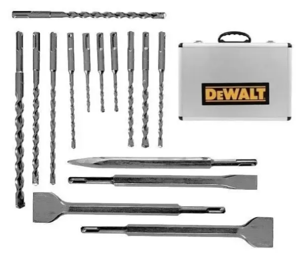 ROTOMARTILLO 1" + SET BROCAS Y CINCELES 15P D25260KB3CC