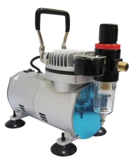 MINI COMPRESOR PARA AEROGRAFO 1/6HP 9201