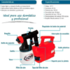 EQUIPO PORTATIL PARA PINTAR 500W 3704