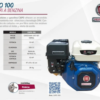 MOTOR GASOLINA 10HP 305 CC CAPO100