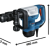 Martillo Bosch Demoledor Rompe - Ranura Gsh 500 127v 5.7 Kg