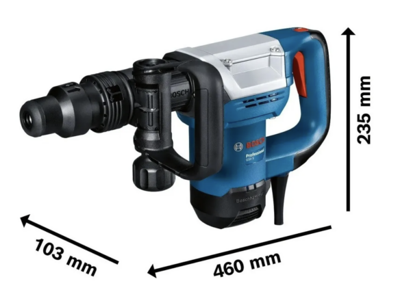 Martillo Bosch Demoledor Rompe - Ranura Gsh 500 127v 5.7 Kg