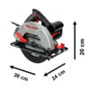 Sierra circular Skil 5200 1200W 127V 1 Disco y accesorios
