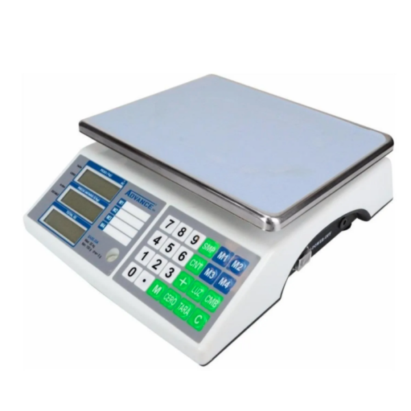 BÁSCULA COMERCIAL DIGITAL PESO PRECIO 30K BASE30A