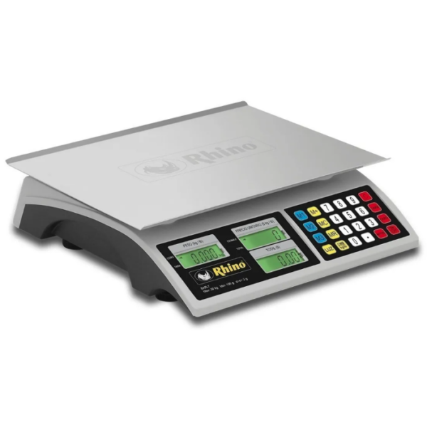 BÁSCULA 3 MEMORIAS 30K PESO Y PRECIO BAR7