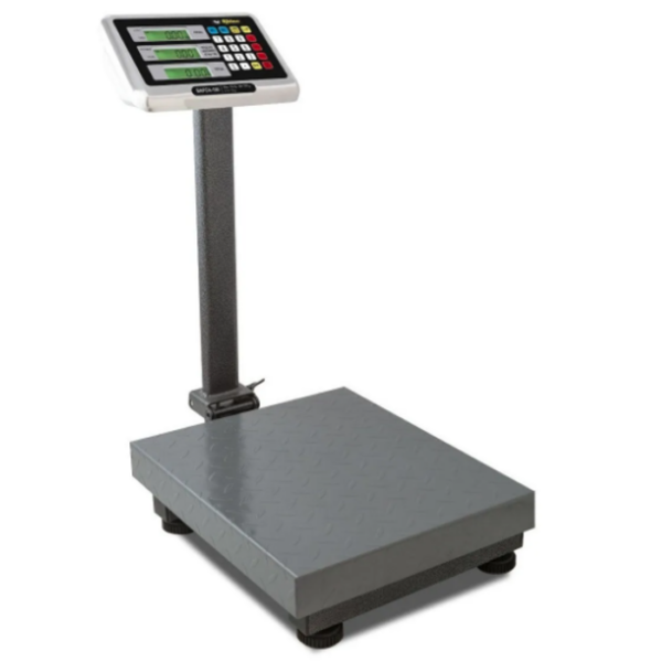 BÁSCULA PLATAFORMA 100K PESO Y PRECIO BAPCA100