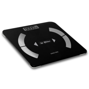 BÁSCULA BAÑO INTELIGENTE C/APP BLUETOOTH NEGRA BABAIN180NG