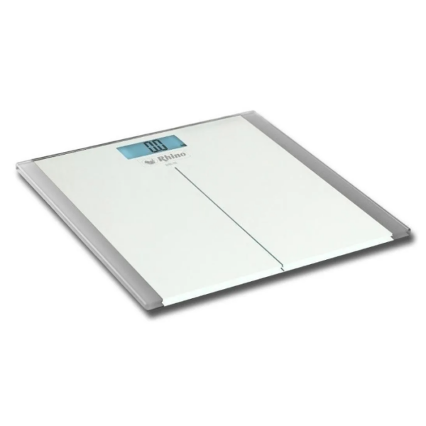 BÁSCULA BAÑO DIG 180KG CRISTAL TEMP BABA180