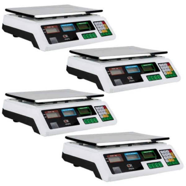 PAQUETE 4 BASCULAS 40KG CR40