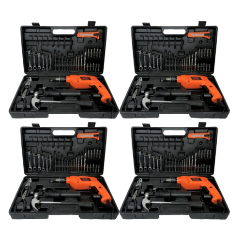 PAQUETAZO 4 ROTOMARTILLOS 1/2" CON KIT HD565KB3 PBD02