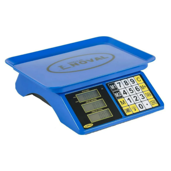 BÁSCULA PESO PRECIO 20KG AZUL ECO15TNAZ