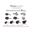 BATERIA PRIMA WARE GRIS 18PZAS 80119545G