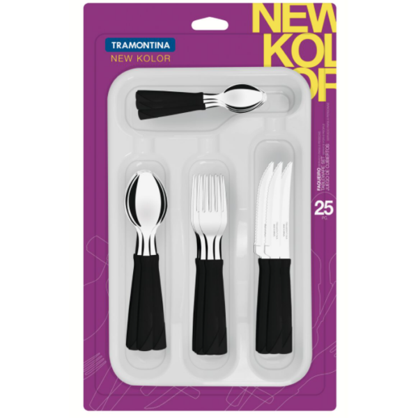 JUEGO CUBIERTOS 25P NEW KOLOR 23198075