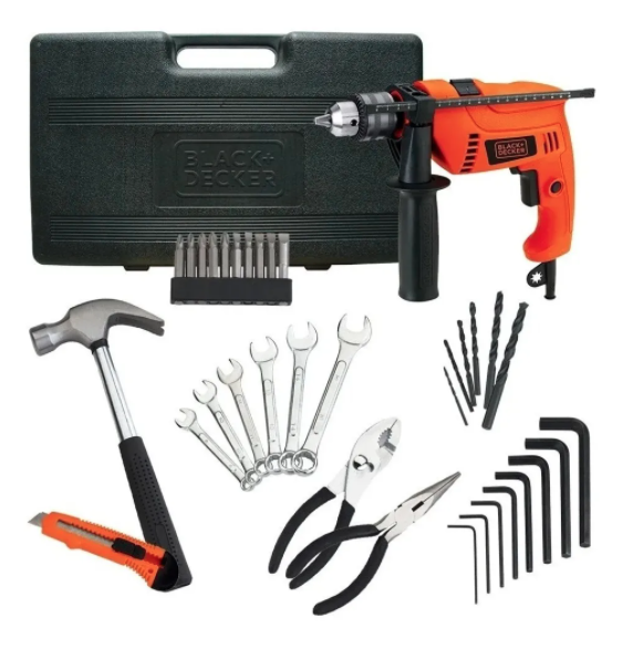 PAQUETAZO 4 ROTOMARTILLOS 1/2" CON KIT HD565KB3 PBD02