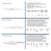 KIT DE CUCHILLOS TRAMONTINA 10 Pzas 32200042