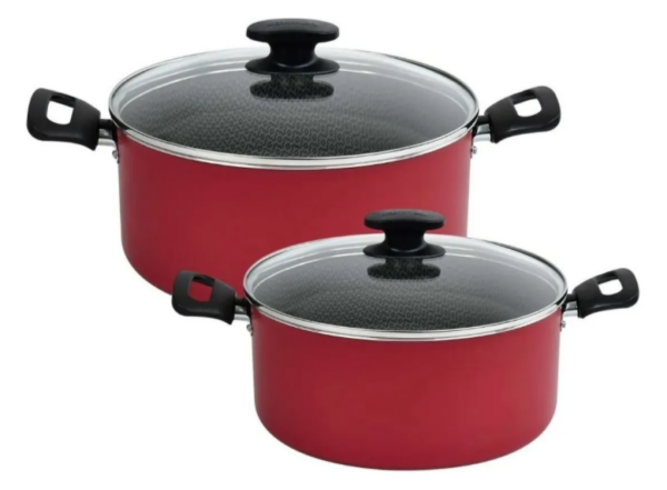 BATERIA DE COCINA ROJO 38PZAS 20399779