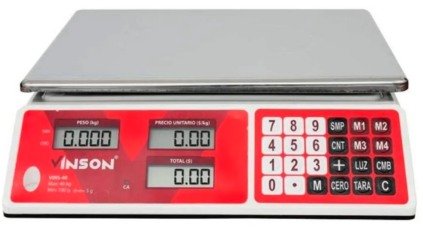 PAQ. 4 BASCULAS 40KG VINS40 PRV40