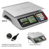 BASCULA PESO Y PRECIO 60KG/5G CON PUERTO USB BAR10USB
