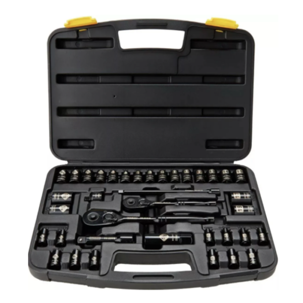 Autocle Juego Herramientas 37 Pc Cromo Negro 87320 Stanley