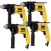 PAQUETAZO 4 ROTOMARTILLOS 1/2" 700W DW508SB3