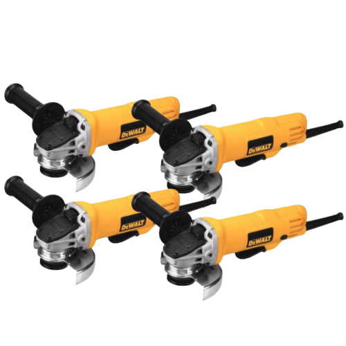 PAQUETAZO 4 MINI ESMERILES 4 1/2" 900W DWE4120B3