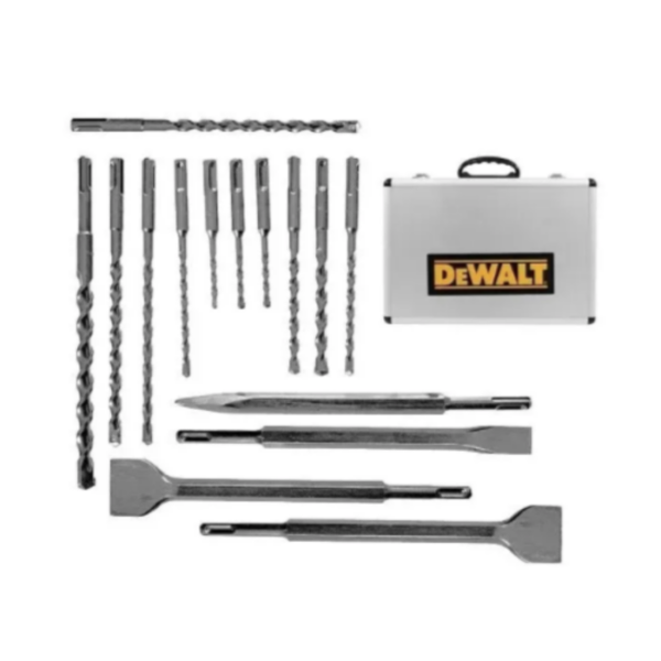 Set De 15 Brocas Cinceles Sds Plus Portafolio Dwa0870 Dewalt