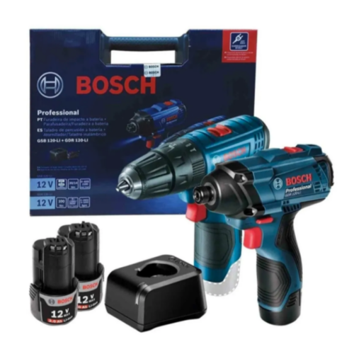 Kit Rotomartillo Llave De Impacto Uso Rudo Bosch 06019g81g3